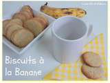 Biscuits à la Banane pour la Ronde InterBlogs #36
