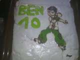 Gâteau BEN10 pour fêter les 10 ans de mon fils