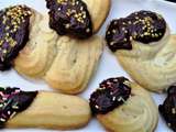 Biscuits à la pâte de Spritz au chocolat noir et amande
