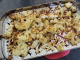 Chou fleur grillé à l’Air fryer au Curry et fromages et …..Petite Pause