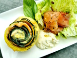 Muffins salés de légumes et saumon parfumés Curry estragon : une recette facile d’entrée