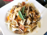Pappardelles et lapin un duo qui aime la Toscane