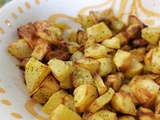 Pommes de terre à l’Air fryer et moules au Curry