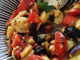 Salade innovante d’Aubergines bien parfumée et bien accompagnée