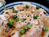 Truite et Pak-Choï grillés à la plancha ou pas, sauce aux huitres