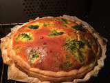 Quiche brocolis fromage