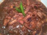 Rougail d'ourite (poulpe)