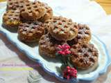 Biscuits fondants noix et beurre de cacahuetes crunchy maison
