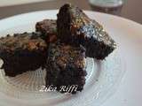 Brownies chocolat et fromage