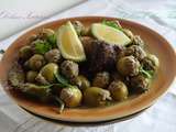 Dolma d'olives ( sigoises ) farcies / dolma zitounes