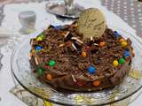 Gâteau mousse au chocolat pour anis et iza