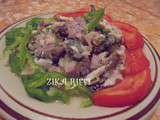 Salade de sardines grillees