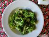 Aemono de brocolis sauce wasabi, bentos d’automne