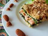 Lasagnes saumon & épinard aux amandes | Les Classiques revisités