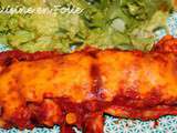 Enchiladas de poulet ou pur délice mexicain