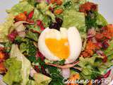 Salade de Kale à la New-Yorkaise et son oeuf mollet