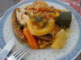 Couscous poulet et merguez de Boukari
