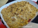 Crumble abricots - nectarines