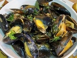 Moules au pourpier - piment d'Espelette et crème au Xérès