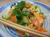 Salade de concombre à l'asiatique au Cédrat