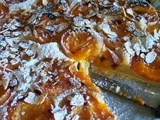Tarte amandine vanillée aux abricots