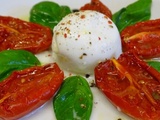 Tomates de San Marzano confites en salade ou à l'huile et ail noir