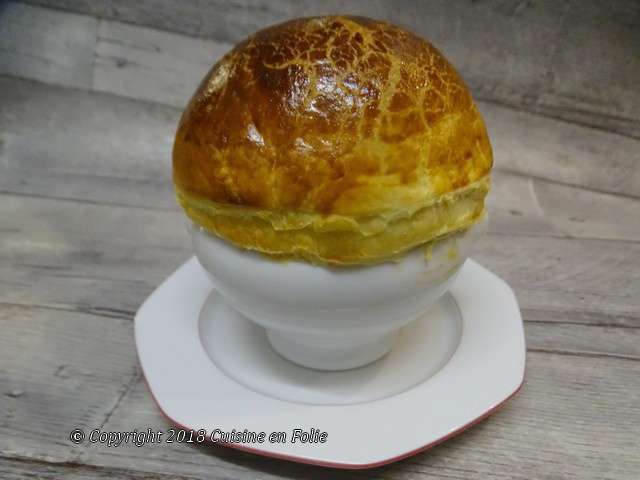 Veloute cepes foie online gras