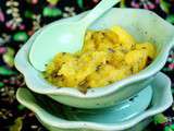 Compote d'Ananas au Basilic Cannelle - une recette jaune contre l'endométriose