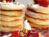 Pancakes aux Fraises