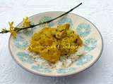 Bol de riz au curry d'ananas
