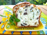 Cake aubergine/courgette/féta/menthe comme chez Nathalie, les Food'Amour