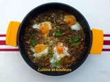 Cocotte de lentilles & oeufs