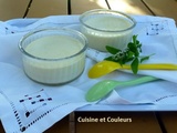 Crèmes citron/verveine/menthe/coriandre ( cuisson vapeur )