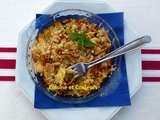 Crumble de ravioles de Royans, encore estival