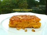Dernier gâteau-gratin de butternut aux fromages italiens
