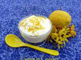 Jaune contre l'endométriose : Mousse au mascarpone & citron