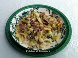 Petit ragoût d'asperges blanches au jambon de pays