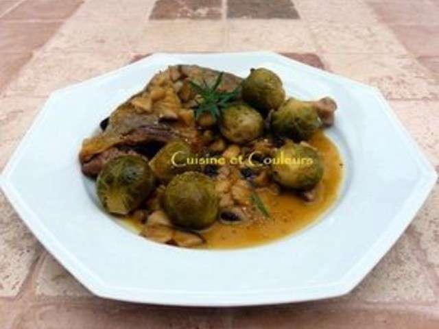 Les Meilleures Recettes de Choux de Bruxelles et Pintade