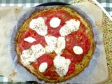 Pizza à la pâte de courgettes comme chez Karinette