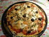Pizza du week-end :champignons/anchois/câpres