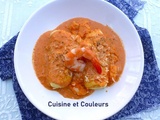 Quenelles de brochet, sauce aux crevettes roses