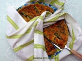 Quiche asperges/petits pois à la crème de féta
