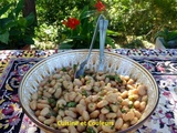 Salade de haricots blancs à la syrienne