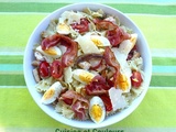 Salade de pâtes façon César comme chez Laurence