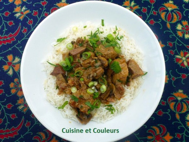 Recettes de Porc au curry