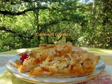 Tarte aux abricots un peu polonaise