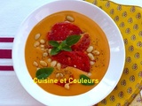 Velouté de tomates & cocos de Paimpol