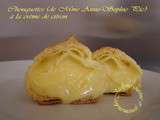 Chouquettes (de Mme Anne-Sophie Pic) à la crème de citron