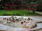 Filets de Maquereau cuisson à l’unilatérale Thym frais, baies roses, 5 baies, fleur de sel. Rapide Simple Excellent ♥ c’est l’un des poissons les plus riches en oméga 3
