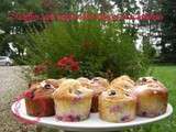 Muffins aux raisins noirs muscat frais et cranberries séchées ♥ Ils sont trop bons ♥